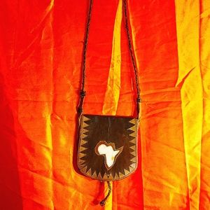 🌰RARE Leather African made Leather Long Purse🌰